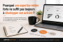 Dirigeant analysant un tableau de bord commercial illustrant la nécessité de structurer la prospection, le suivi et l’organisation pour développer durablement une activité.