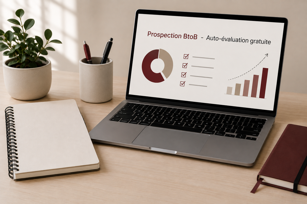 Auto-évaluation gratuite pour faire le point sur sa démarche de prospection BtoB