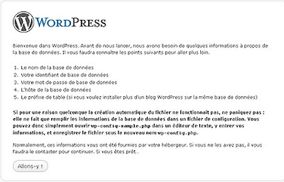 comment installer WordPress