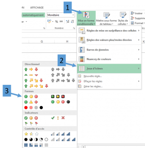 excel : mise en forme conditionnelle